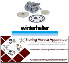 563499278 -Pomp set 620W 200V 50Hz fasen 3 aansluiting gecodeerde aansluiting WINTERHALTER