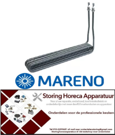 164415962 - Verwarmingselement 2000W 230V VC 1 L 318mm B 58mm H 200mm B1 8mm B2 40mm H1 155mm H2 45mm MARENO