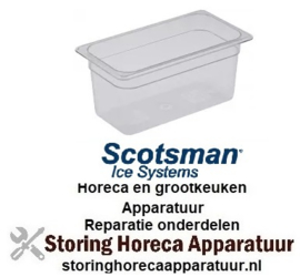 650993015 - Gastronormcontainer polycarbonaat grootte GN 1/3 D 150mm Scotsman
