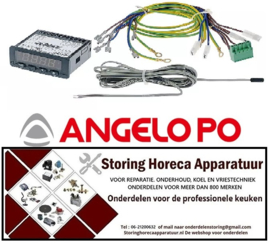 153381388 - Elektronische regelaar ombouwset inbouwmaat 71x29mm 230V spanning AC NTC - ANGELO-PO
