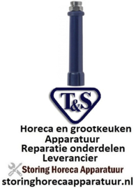 194594102 - Handvat voor handdouche OD 7/8"-20UNEF BD type blauw T&S