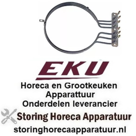 134418019-Verwarmingselement 3900W 230V VC 3 ID ø 206mm AD ø 218mm L 275mm H 40mm L1 48mm B1 104mm H1 10mm EKU