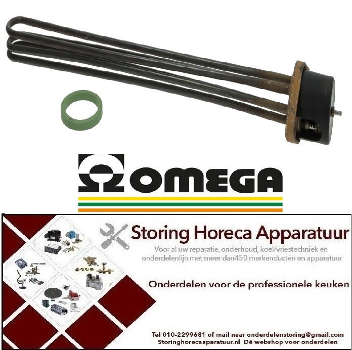 5233755048 - Verwarmingselement 9000W 230V voor vaatwasser OMEGA