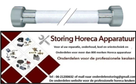 233540295 - Doucheslang PVC L 1500mm t.max. 60°C met weefsel werkdruk 8bar plaatdruk 30bar aansluitingen 1/2"