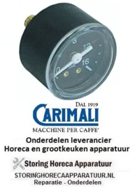 105541206 - Manometer ø 42mm drukbereik 0 tot 16bar draad 1/8" markering 12 CARIMALI
