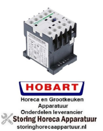 112380962 -Relais AC1 20A 230VAC (AC3/400V) 9A/4kW hoofdcontact 4NO aansluiting schroefaansluiting HOBART