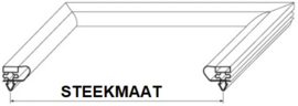 119902048 - Koeldeurrubber B 165mm L 385mm steekmaat TEFCOLD