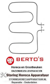 091416042 - Verwarmingselement 1500W 230V voor Bertos oven