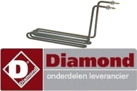 485180580  - Verwarmingselement 3kW voor friteuse DIAMOND F14-14E/M
