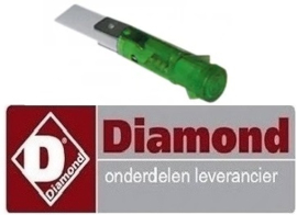 663C5410-00 - Groen signaallampje voor convectie oven DIAMOND