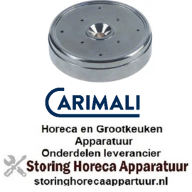 449526328 -Waterverdeler ø 57,7mm H 14mm 8gaten gat ø 1,5mm bevestiging ø 5,2mm RVS CARAMALI