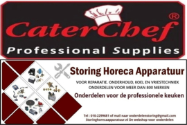 135508200 - Ombouwset tbv Lavasteengrill  van aardgas naar propaangas voor lavasteengrill CATERCHEF 508200