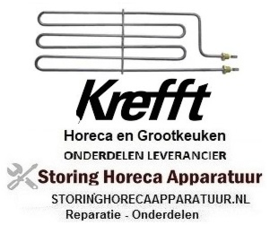 604415609	- Verwarmingselement 2000W 400V VC 1 L 430mm B 135mm voor Bain Marie KREFFT