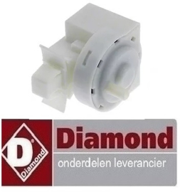 436 543031 -Pressostaat drukbereik 0-50mbar aansluiting gecodeerde aansluiting ø 5,5mm voor vaatwasser  DIAMOND 04d/6s