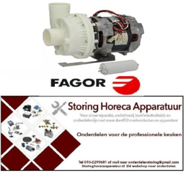 AFVOERPOMP FAGOR VAATWASSER HORECA EN GROOTKEUKEN REPARATIE RESERVE ONDERDELEN