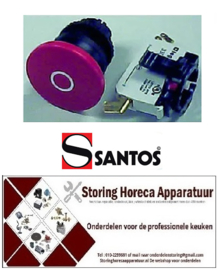 EM54317508 - Stop knop compleet voor mixer SANTOS NO27