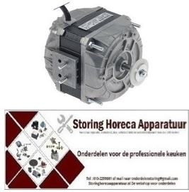 336602064 - Ventilatormotor 16/70W 230V 50/60Hz L1 67mm L2 82mm L3 98mm 1300/1550U/min