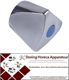 243548538 - Driekantgreep koud-/warmwater messing verchroomd