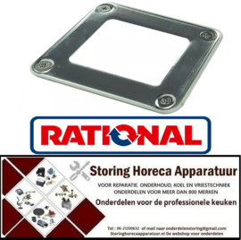 P234359875 - Aandrukframe passend voor met pakking met beschermglas RATIONAL