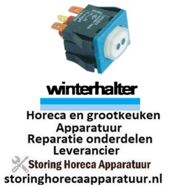 Ga528345440- Drukschakelaar tastend inbouwmaat 30x22mm ovaal wit 1NO/signaallamp 250V 16A verlicht programma II