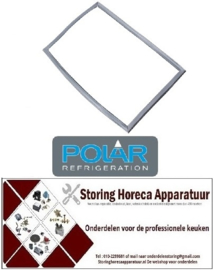725AB338 - Koeldeurrubber 61,4 h x 40,4b cm voor koelwerkbank POLAR