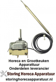 089375385 -Thermostaat t.max. 180°C instelbereik 100-180°C 3-polig 3NO 16A voeler ø 6mm voeler L 131mm