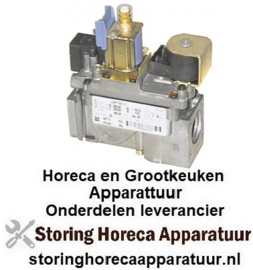 338101163 - Gasventiel SIT serie 230V 50Hz gasingang 1/2" gasuitgang 1/2" waakvlamaansluiting M10x1