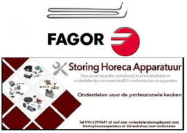 481416607 - Verwarmingselement 1500W 230V L 417mm B 95mm H 46mm aansluiting M4 droog FAGOR