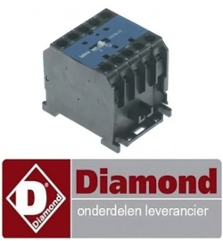 563380213 - Relais 20A (AC3/400V) voor pizza oven DIAMOND PIZZA-QUICK/66-43
