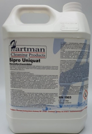 12900 - Sipro Uniquat desinfectie middel voor de voedsel bereidende industrie , met het toelatingsnummer 14554N