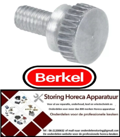 289702142 - Kartelschroef draad M4 draad L 8mm L 14,5mm aluminium BERKEL