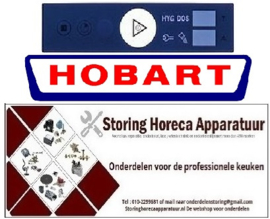 474403769 - Bedieningsfolie L 187mm B 45mm voor vaatwasser HOBART