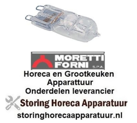 290359946 -Halogeenlamp fitting G9 230V 40W temp. bestendigheid 300°C 560 2000 Morreti