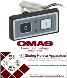 104401513 - Bedieningseenheid model vanaf 1998 L 75mm B 40 mm voor snijmachine OMAS