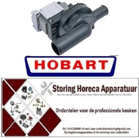 216500215 - Afvoerpomp type 50Hz 40W 230V ingang ø 30mm uitgang ø 22mm HOBART