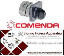 190345019 -Draaischakelaar 2 0-1 contactset 2 type CA0120002 380V 12A as ø 5x5mm as L 23mm as vierkant COMENDA