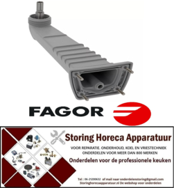 P505501546 - Wasarmhouder inbouwpositie boven ø 42mm H 78mm L1 340mm FAGOR