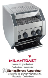 112018324  - Motor + Vertragingskastje voor Milan Toast Conveyor Toaster 18011