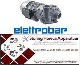 348500023 -Pomp ingang ø 63mm uitgang ø 47mm type 1225.2725 230/400V 50Hz fasen 3 1,1kW 1,5PS L 335mm Elettrobar