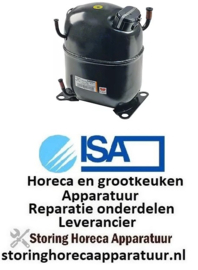 355605177 -Compressor koelmiddel R404a/R507 type NJ9238GK 1 1/2HP cilinderinhoud 32,7cm³ CSR 220-240V ISA