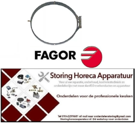 305419269 -Verwarmingselement 9000W 230V VC 3 ID ø 490mm OD ø 507mm L 53mm H 100mm L1 14mm B1 100mm H1 83mm FAGOR