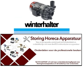 124501459 -Pomp ingang ø 63mm uitgang ø 53mm type 1241/1 230/240V 50Hz fasen 1 1,1kW 1,5PS L 330mm Winterhalter