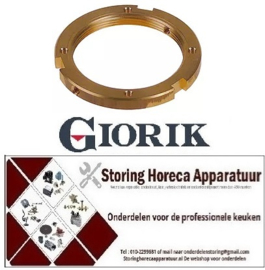 515550662 - Flensmoer draad M54x1,5 H 7mm voor verwarmingselement friteuse EMMEPI