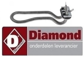 121230124 - Verwarmingselement tank voor glazenspoelmachine DIAMOND DBS5