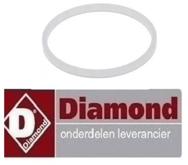 466 518236 -Pakkingring voor wasarmhouder OD ø 44mm ID ø 42mm kunststof voor vaatwasser DIAMOND 04d/6s