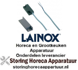 501347790 -Magneetschakelaar L 37mm B 16mm 1NO 250V aansluiting kabel kabellengte 1960mm 10W LAINOX