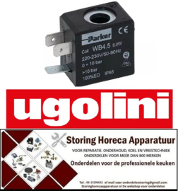 303371316 - Magneetspoel 230VAC 6VA 50/60Hz drukbereik 0-10bar UGOLINI