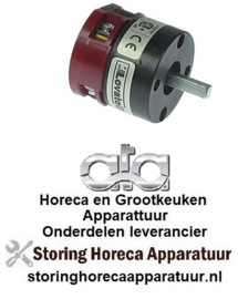 669347639 -draaischakelaar 3 0-1 drukknop contactset 2 type GN209481U 690V 20A as ø 5x5mm as L 16mm ata