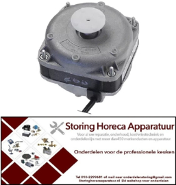 682601930 - Ventilatormotor ELCO 10 - 38 watt 230V 50/60Hz - 1300 - 1550 U/ min lager glijlager