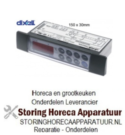 189378389  - Elektronische regelaar DIXELL XW230L-5N0C0 inbouwmaat 150x30mm inbouwdiepte 65,5mm 230V